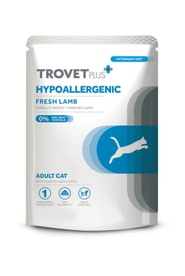 Trovet Pouch Gato Hipoalergénico Cordero – Alimento Húmedo Completo 85g